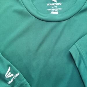 Emerald Green Short Sleeve Men's Performance Tee Sz Large